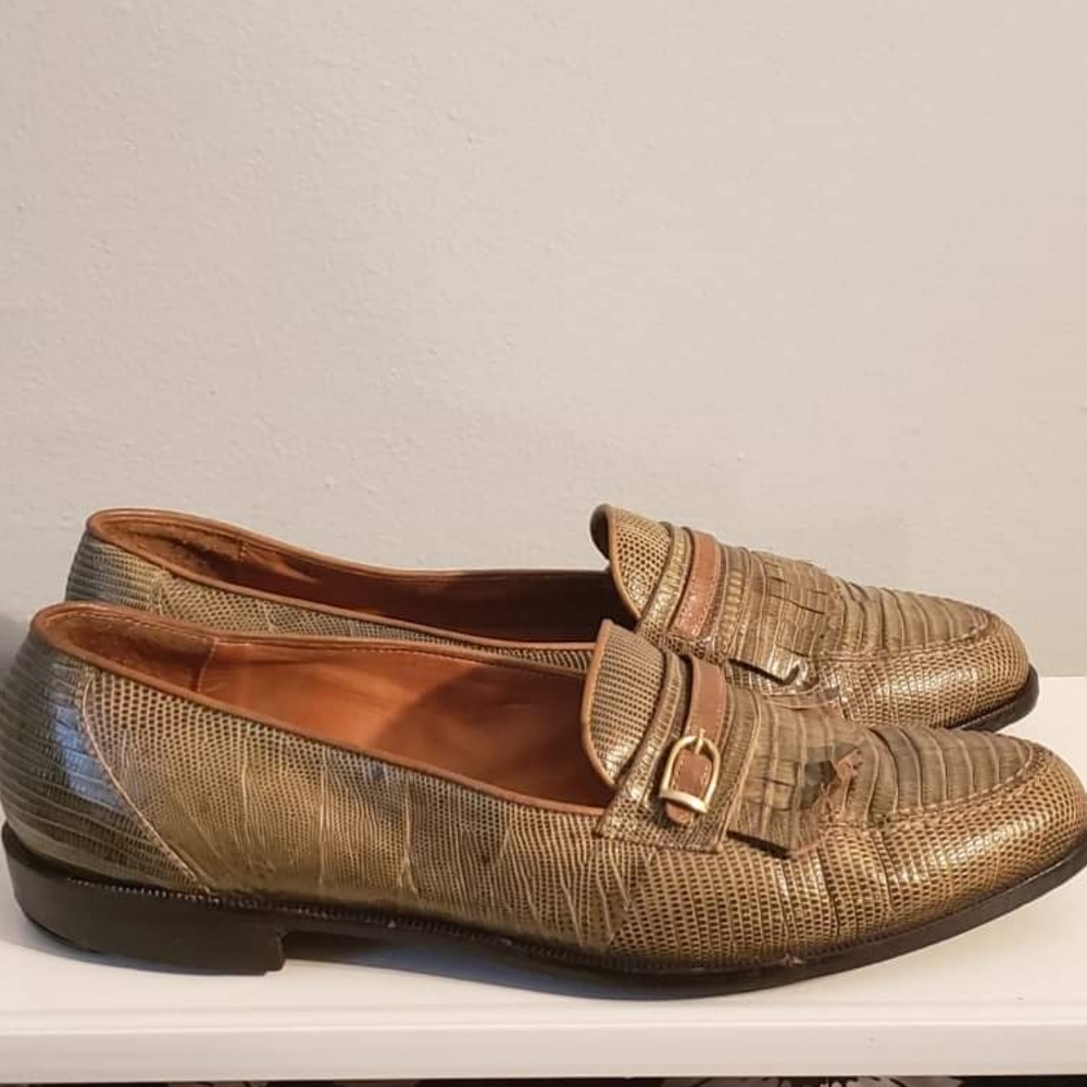 ennesi Genuine Lizzard loafers